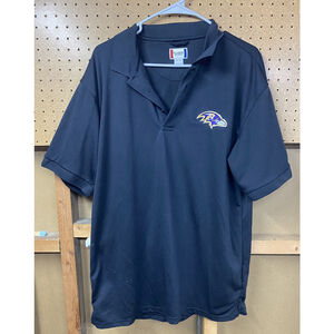 Baltimore Ravens NFL Clique Golf/ Polo Shirt Adult Size XL